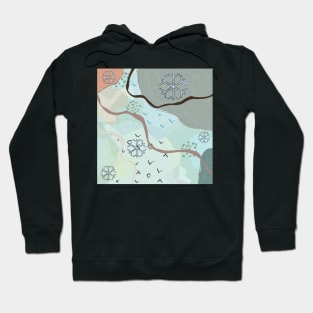 Abstract Hoodie